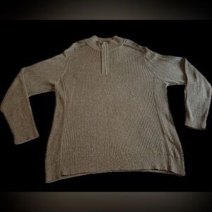 Calvin Klein Jeans - 1/4 Zip Sweater Brown (4XT)